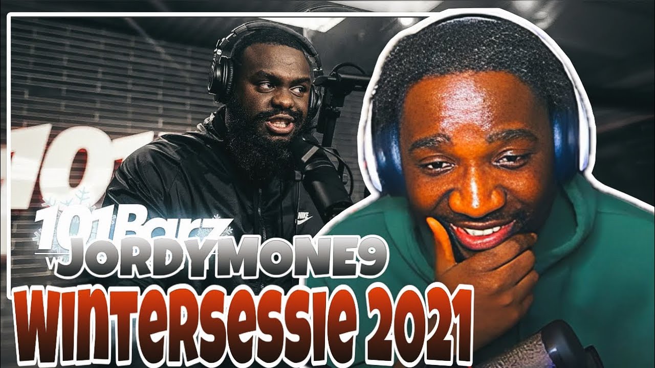 BEST RAPPER🔥!! JORDYMONE9 | Wintersessie 2021 | 101Barz | REACTION