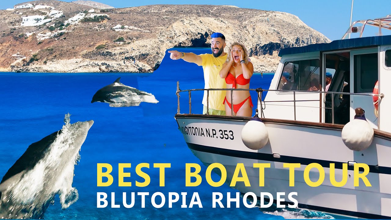 День с дельфинами в Blutopia Rhodes | Самая судьбоносная экскурсия на лодке в Греции