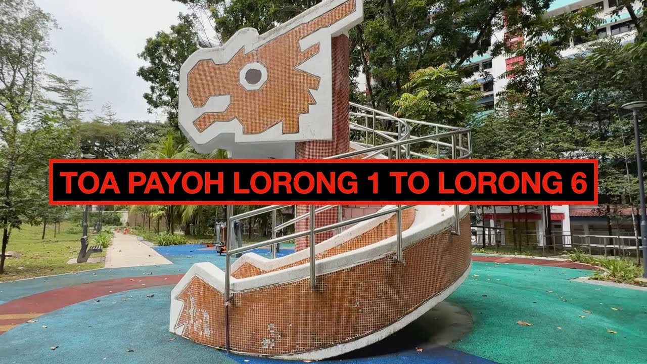 STREETS OF SINGAPORE: TOA PAYOH LORONG 1 TO LORONG 6 #singapore