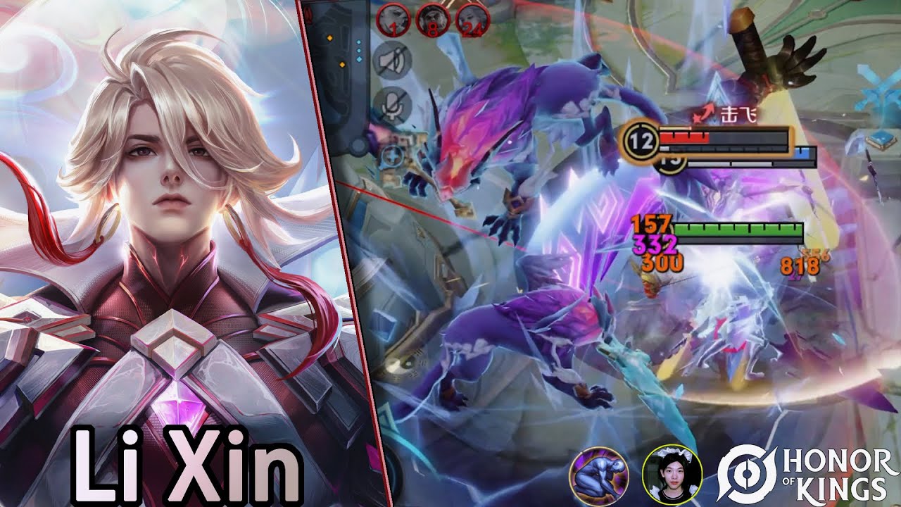 Honor of Kings（Li Xin）A melhor skin de Li Xin ｜Li Xin's best skin