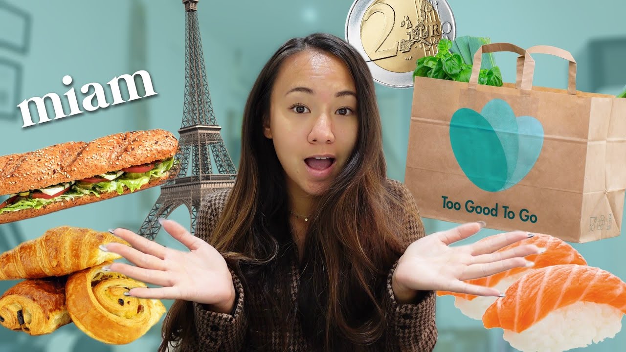Je mange des invendus Too good to go pendant 24H, à Paris ! 💸🥐💚