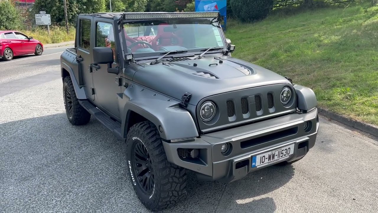 2010 Jeep Wrangler Ultimate CRD 2.8 Chelsea Truck Company Black Hawk