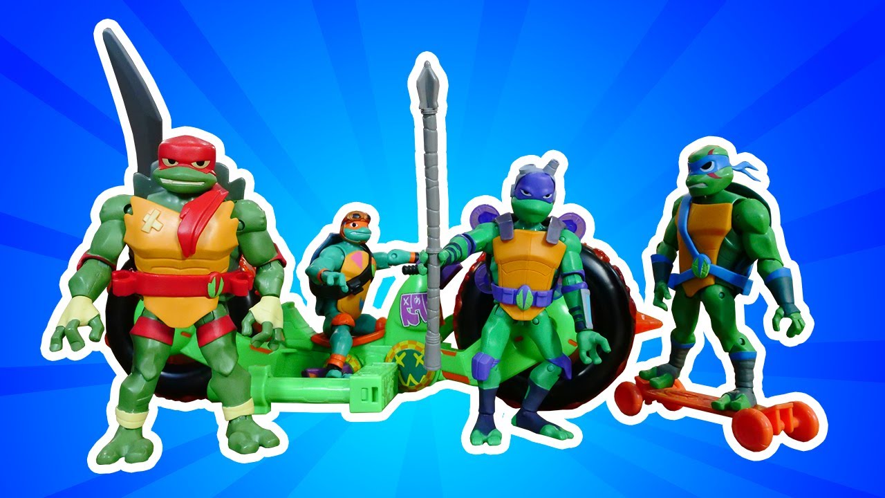 Шоу Hey, toys! В кого превратились черепашки-ниндзя? Веселое видео для мальчиков.