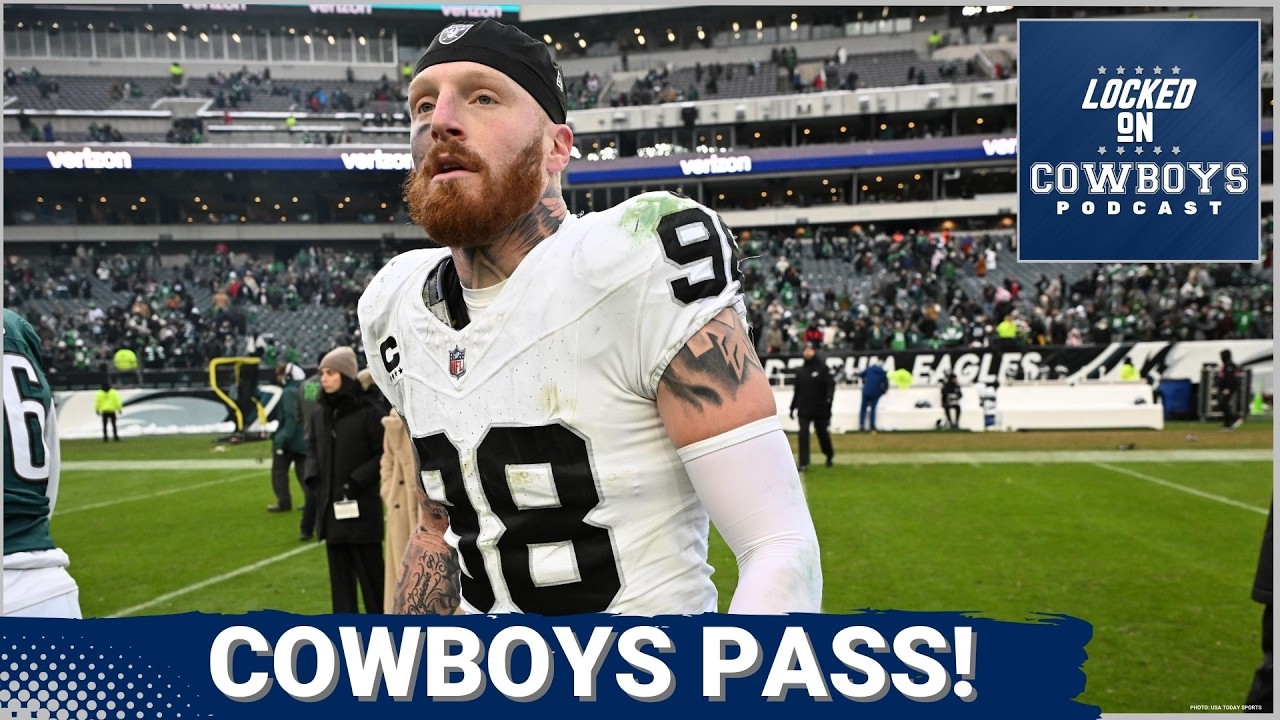 TOO MUCH: Dallas Cowboys PASS on Maxx Crosby Trade | Next Move For Defense???