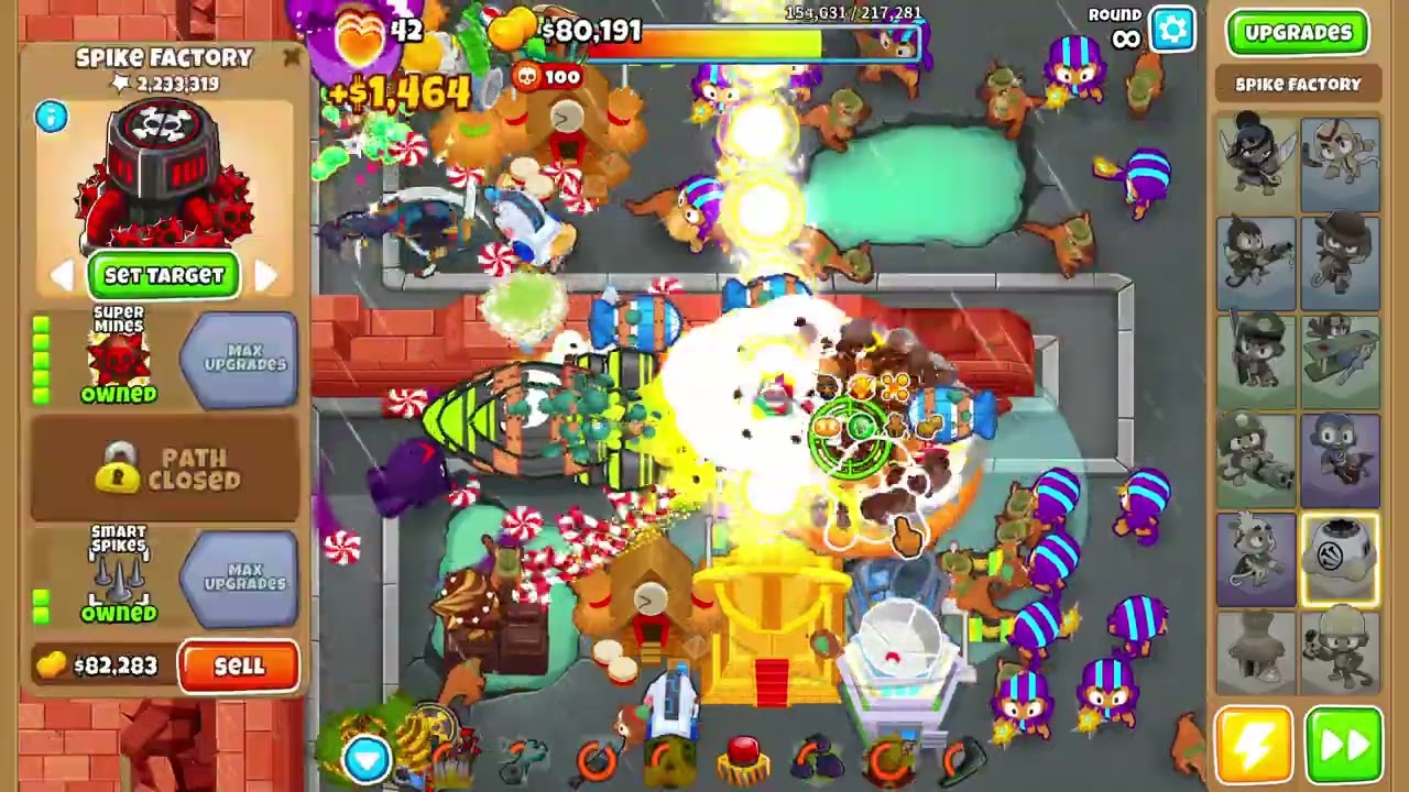 Btd6 Boss Rush Island 3 126 pops (Bloonarius - Another Brick)