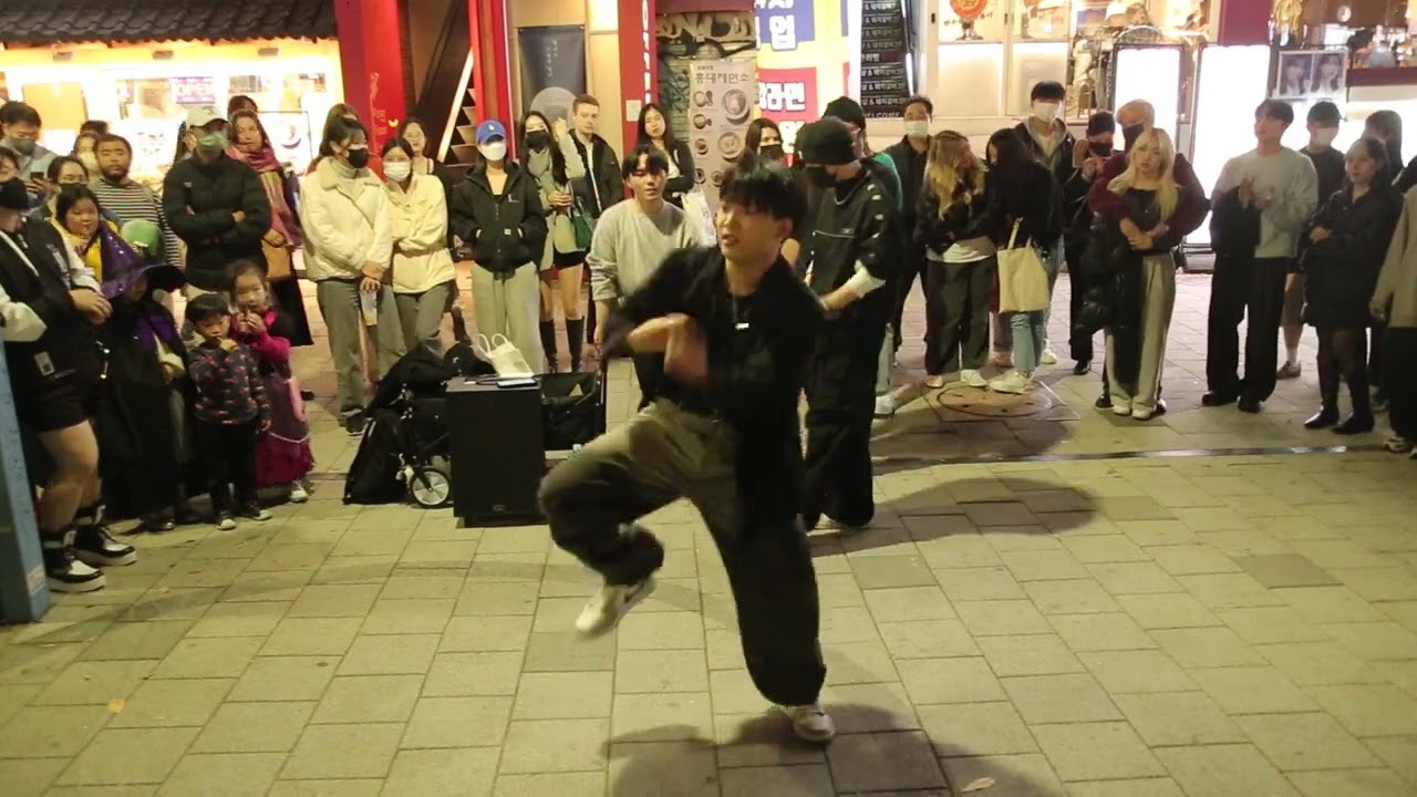 JHKTV] Diana Lee hyunjin&choi jangwoo hongdae kpop dance zoo 다이아나 이현진&최장우 동물원