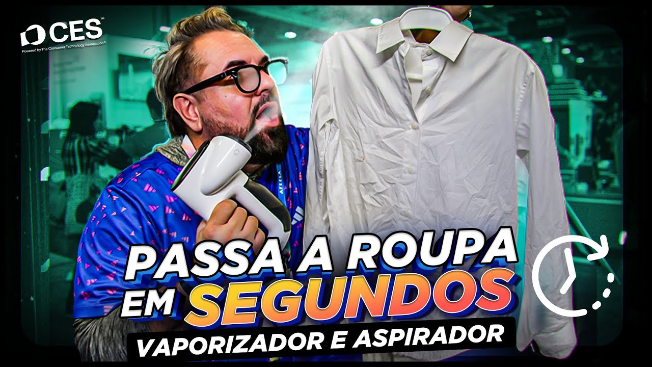PASSA ROUPA em SEGUNDOS! Neakasa Magic 1 Vaporizador e Aspirador