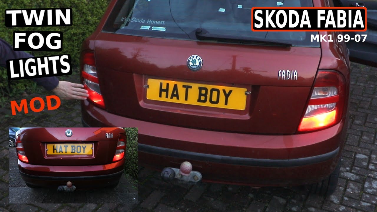 SKODA FABIA Twin Fog Lights (Mk1 99-07)