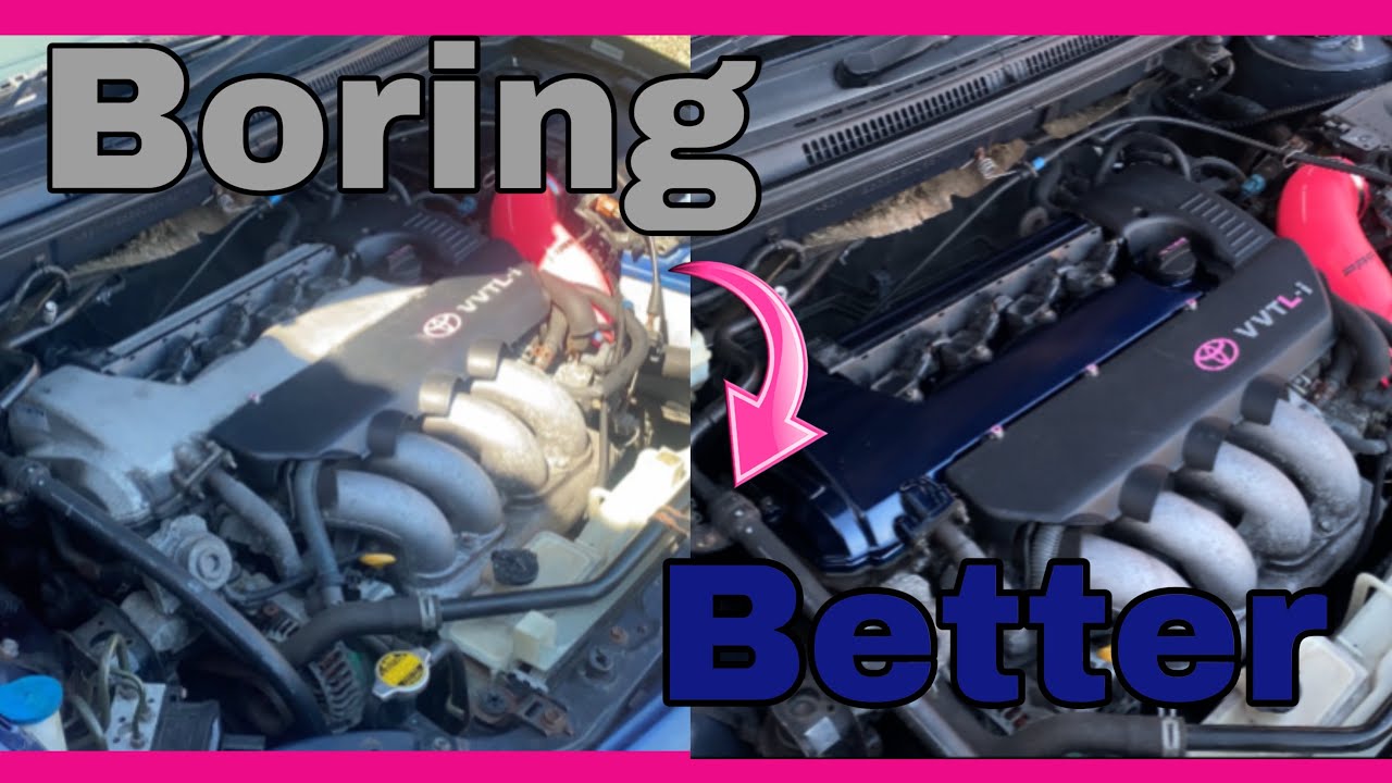 Rocker cover refresh on my corolla t sport