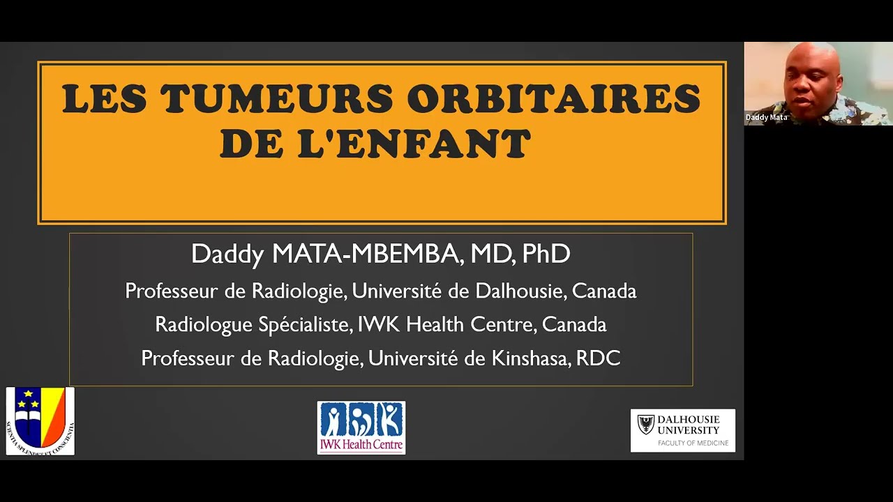 Les Tumeurs Orbitaires de l’Enfant