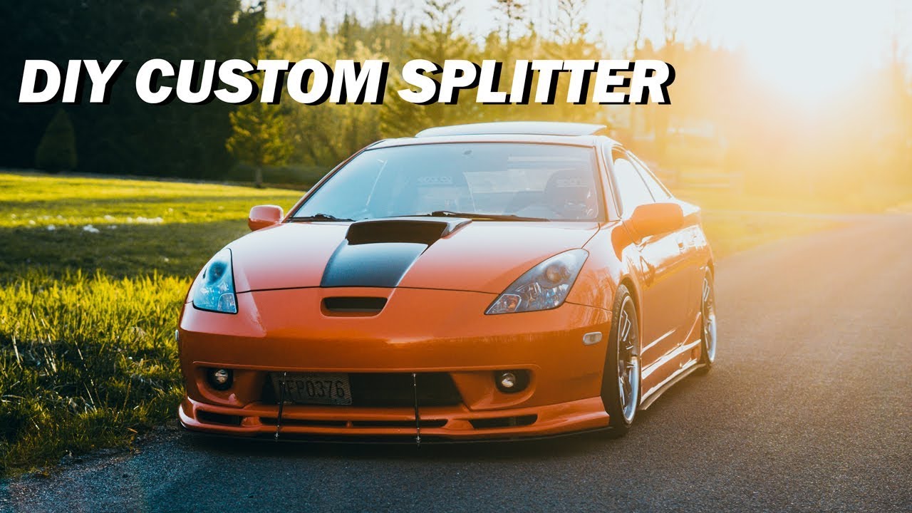 BUILDING A DIY SPLITTER FOR MY CELICA