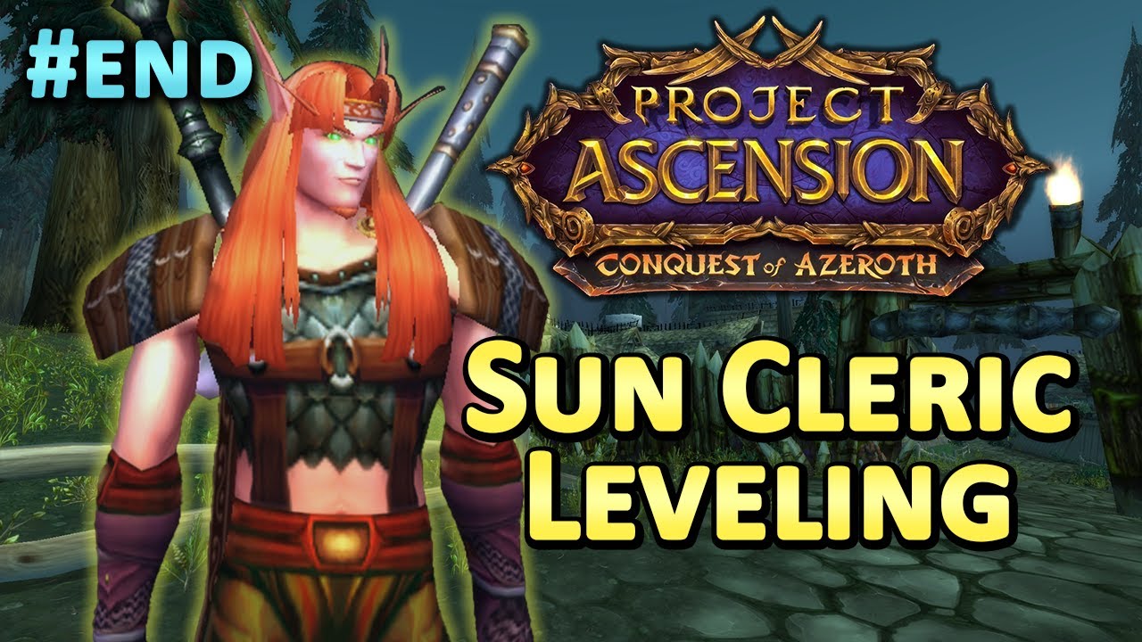 Relaxed WoW leveling. Sun Cleric custom class in Conquest of Azeroth Hardcore mode. Ep.End