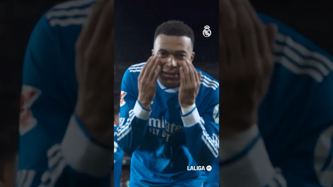😉 #Mbappe 😉 #RealMadrid #LaLigaHighlights
