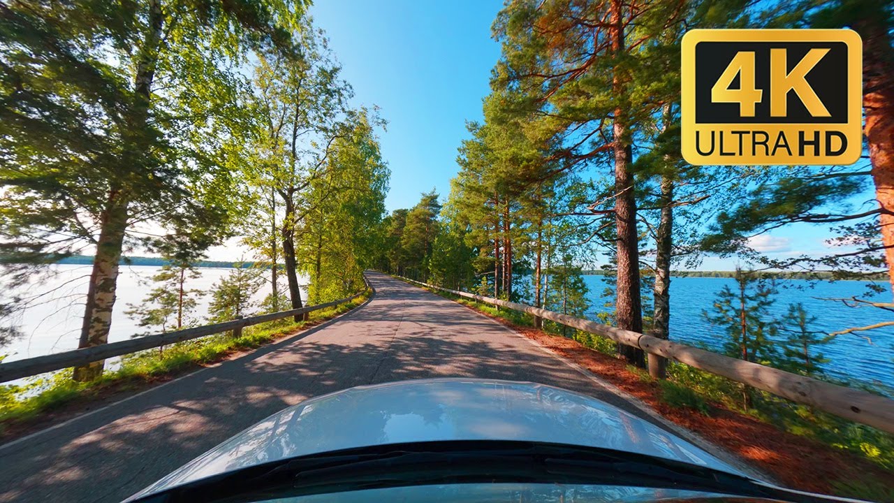 🇫🇮 Finland Driving Adventure: Punkaharju and Lake Saimaa