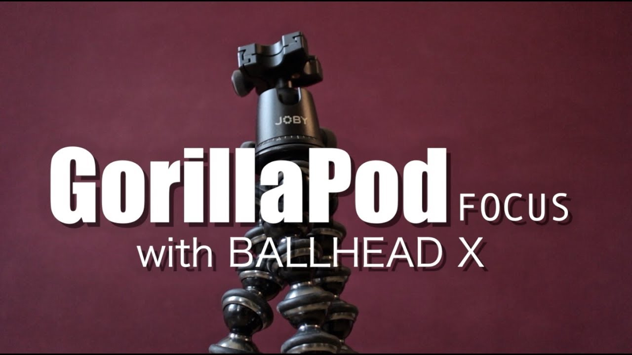 JOBI GorillaPod Focus with Ballhead X (ENGLISH)