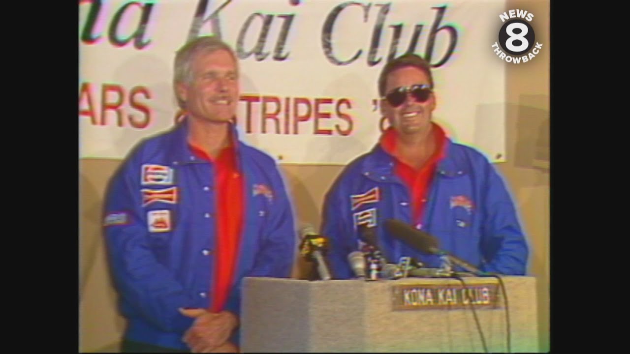 1988 12 Meter Race with Ted Turner and Dennis Conner in San Diego