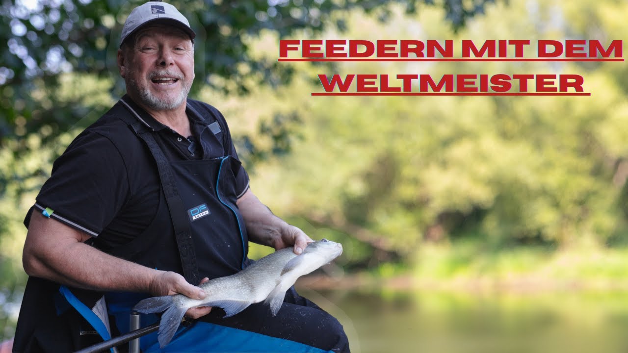 Feederangeln mit dem Weltmeister &ndash; so f&auml;ngst du am kleinen Fluss!
