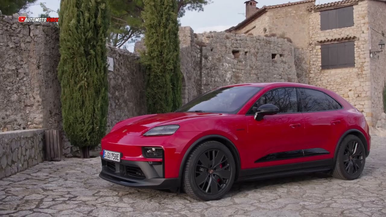 2026 Porsche Macan GTS (Carmin Red) - Driving, Exterior, and Interior