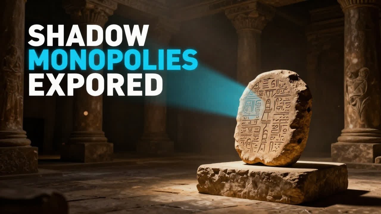 How Ancient SHADOW MONOPOLIES Dictated the Rise and Fall of Empires