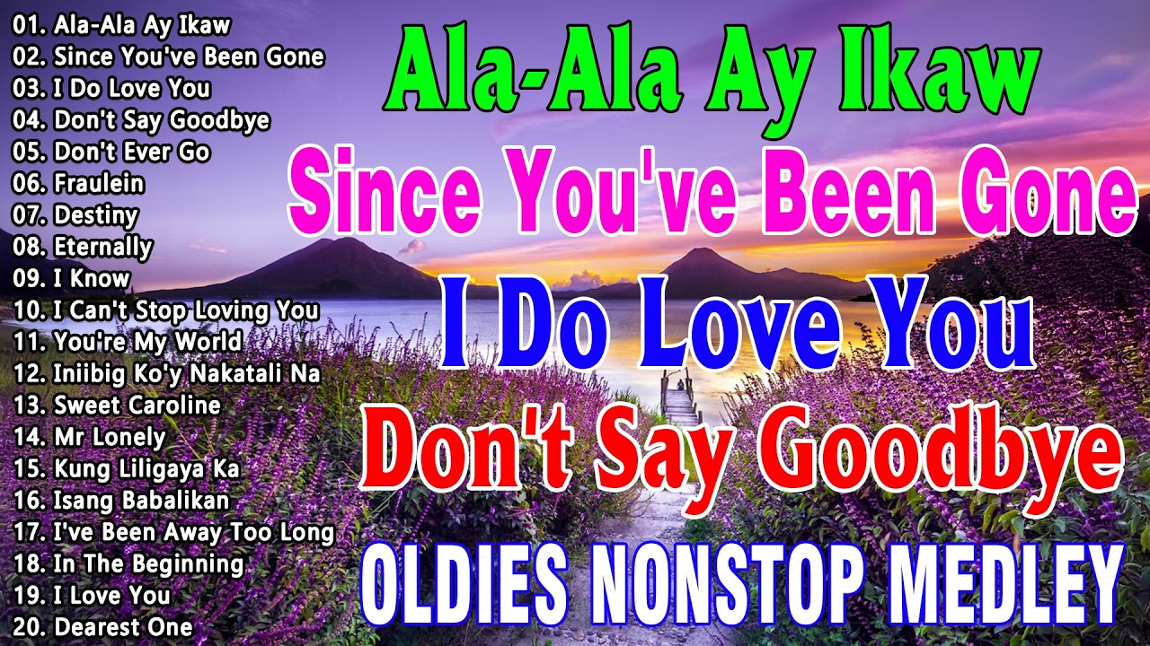 OPM Oldies Nonstop Medley 💕Victor Wood,Eddie Peregrina,Lord Soriano,Tom Jones