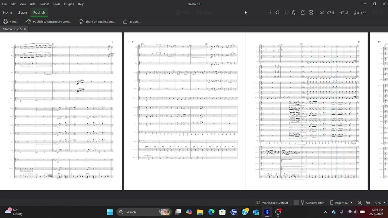 Remix 10 (Rhythm Heaven Fever) - Concert Band Arrangement
