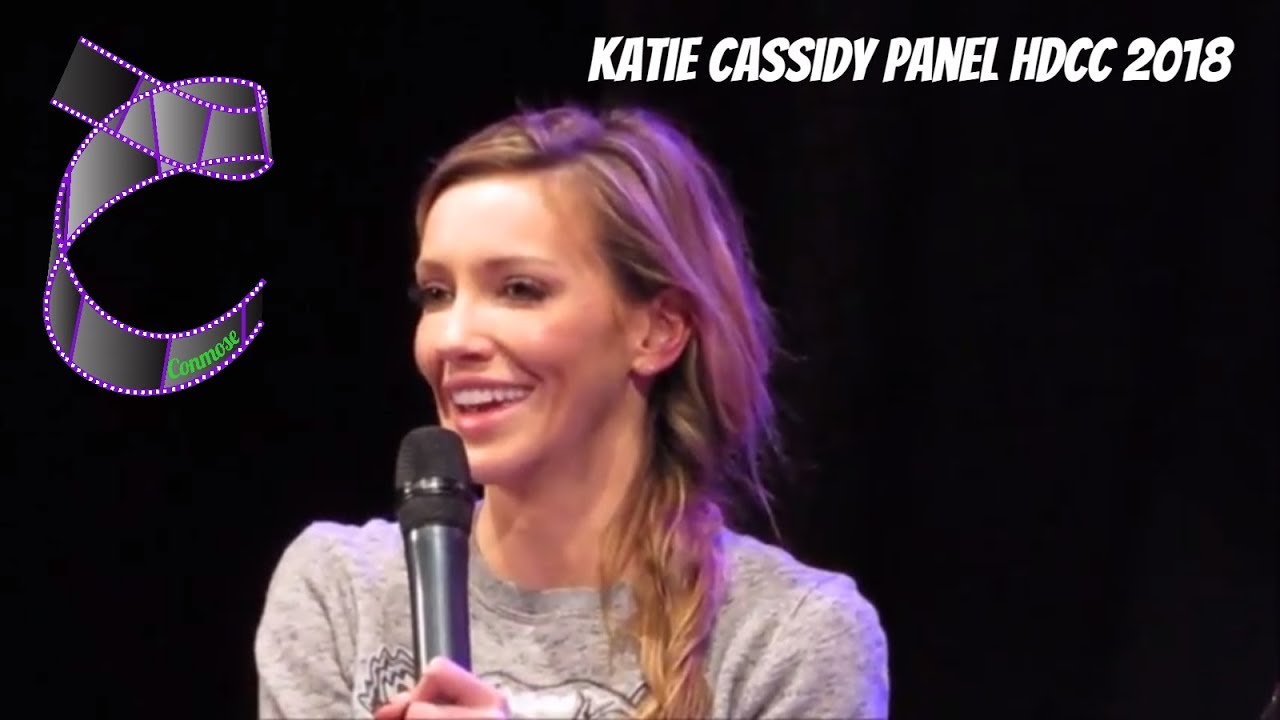 Dutch Comic Con 2018- Katie Cassidy (Arrow, The Flash) panel Sunday