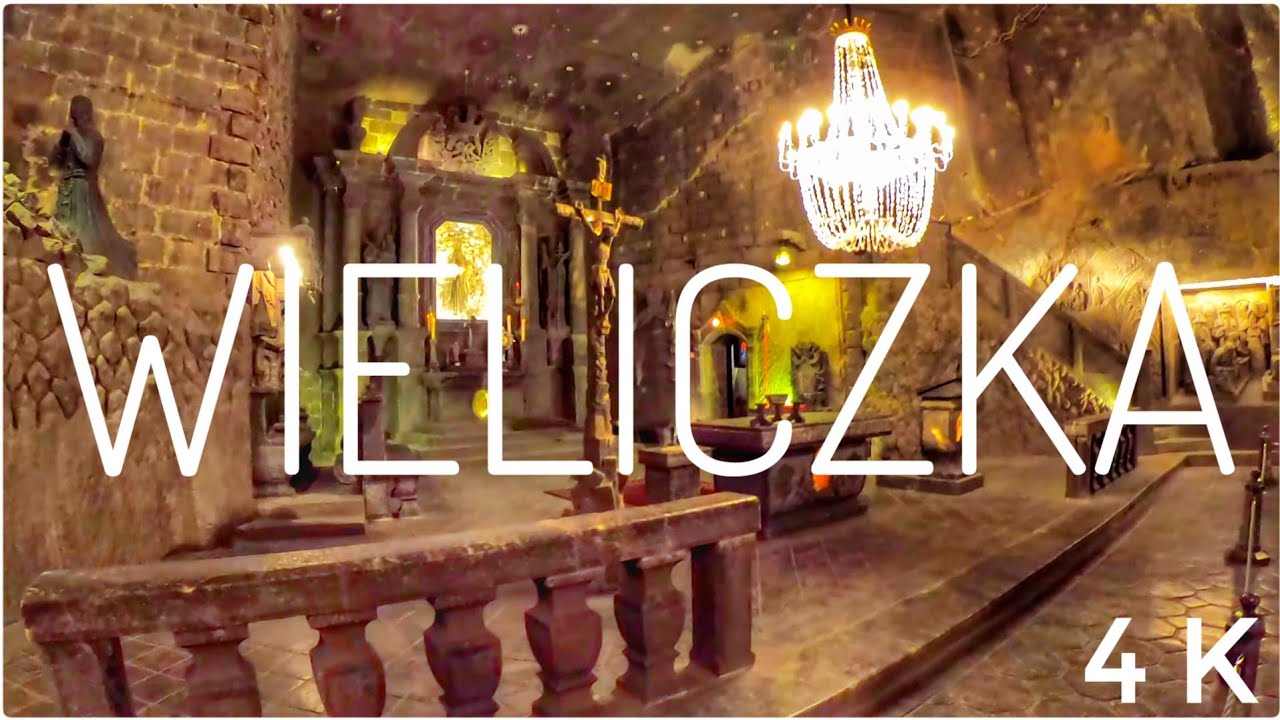 Соляная шахта в Величке 2 Горно-туристический маршрут с музеем - GoPro 4K 60fps