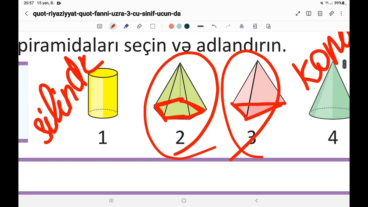 3-cü sinif. Riyaziyyat. 2-ci hissə. Səh: 14