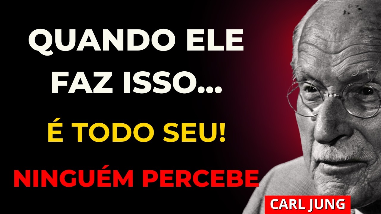 UM HOMEM Demonstra SAUDADE de Um Jeito Que NENHUMA MULHER Enxerga | Carl Jung