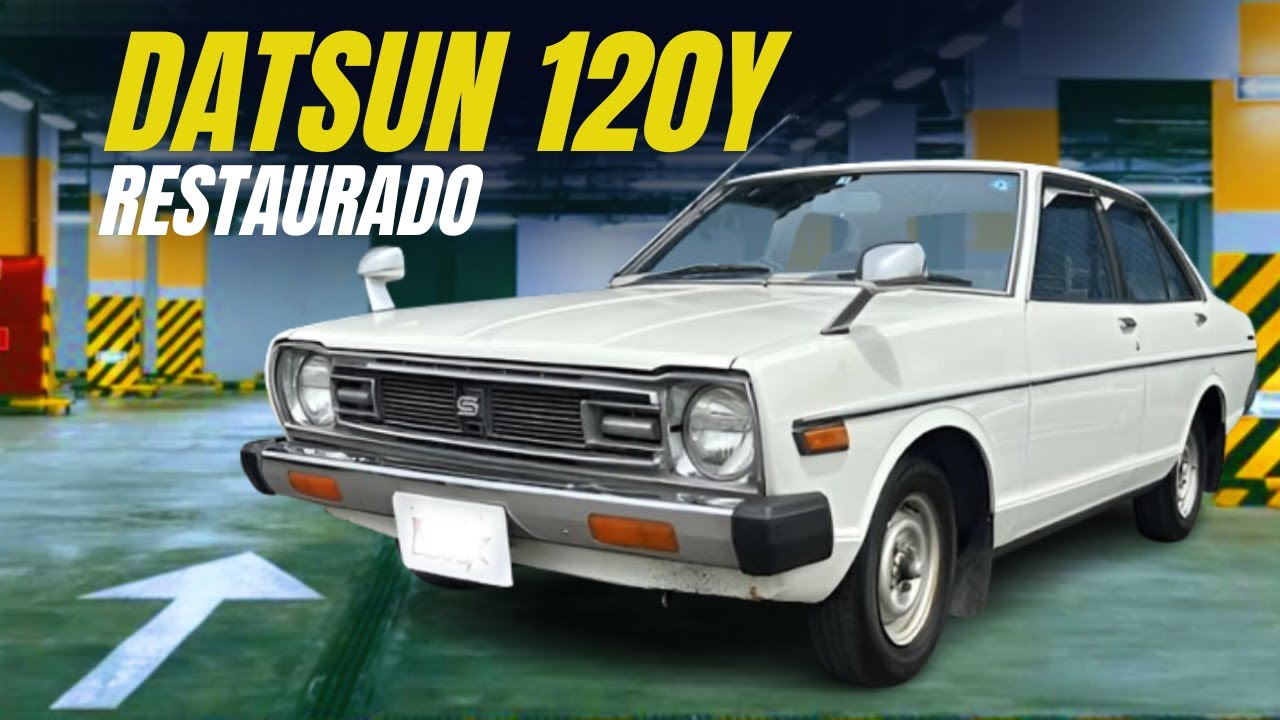 Datsun 120Y 1980 Restaurado: Un Viaje al Pasado Sobre Ruedas 🚦