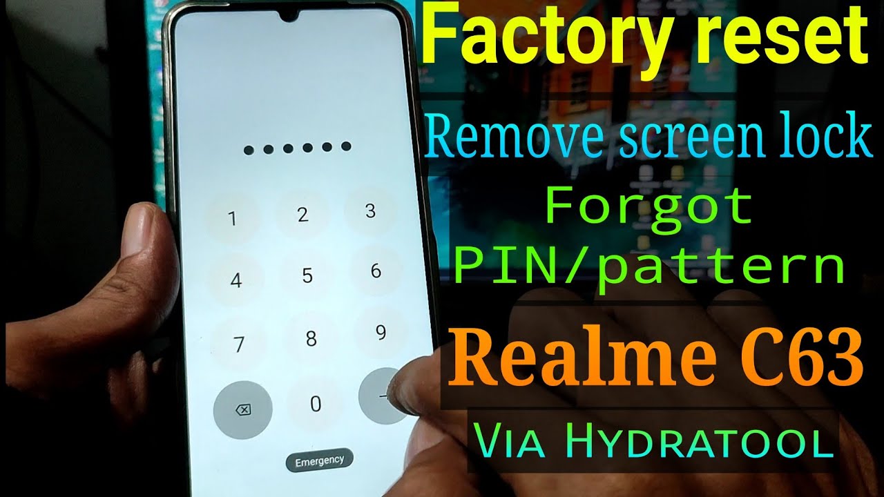 Factory reset Realme C63 || Hard reset Realme C63 || Realme C63 reset