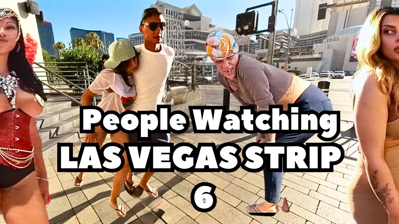 People Watching | Walking the Las Vegas Strip 6  | 100°F