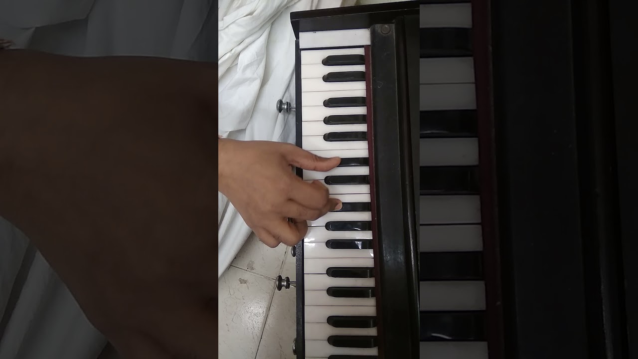 Sita Ram bhajan by HG Madhava prabhu (Harmonium lesson)