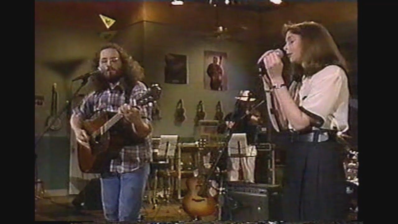 James McMurtry & Nanci Griffith -- Song for a Deckhand's Daughter (Live 1990)