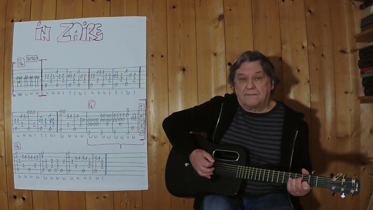 GUITAR Lesson # 550: IN ZAIRE (Johnny Wakelin)