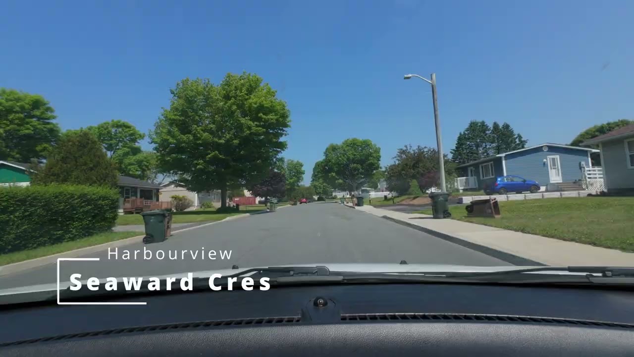 What Does The Harbourview Neighbourhood In Saint John Look Like?  | Driving Tour