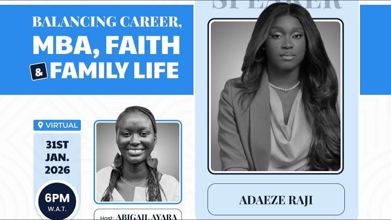 Balancing Career - With Adaeze Raji - Live via OneStream Live #onestreamlive