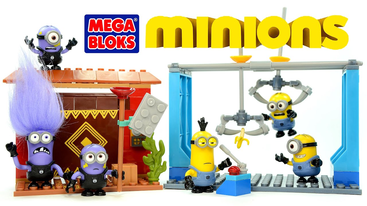 Mega Bloks Despicable Me™ The Minions Fortress Break-In & Factory Fiasco Sets