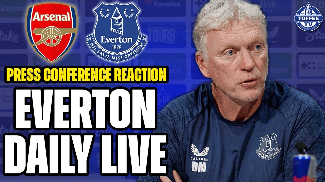 ARSENAL PRESS CONFERENCE REACTION! | Everton Daily LIVE
