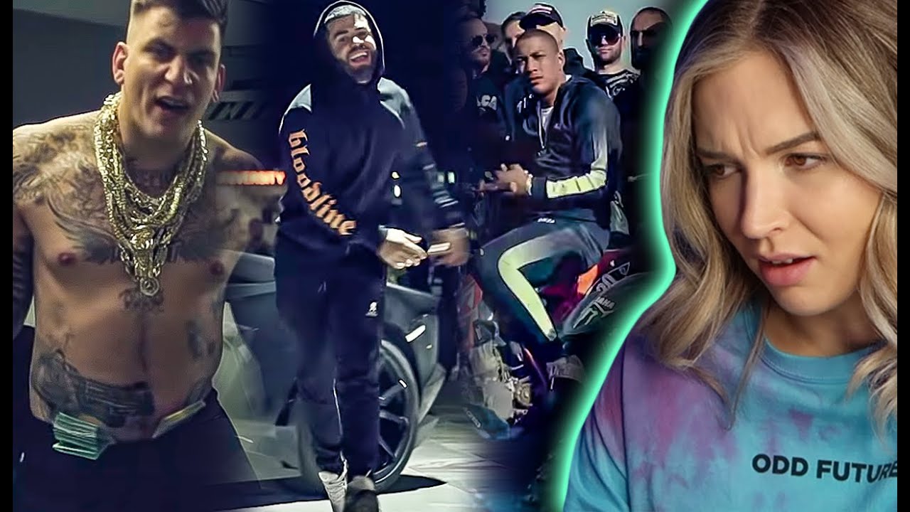 AMERICAN REACTS to GERMAN/UK/ALBANIAN RAP | Noizy (ft. Gzuz & Dutchavelli) - All Dem Talk
