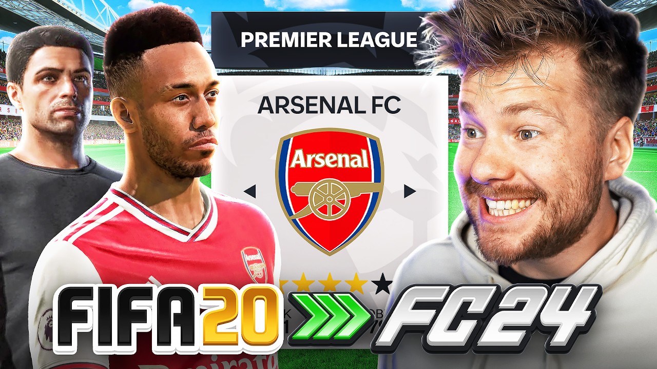 PRZEBUDOWAŁEM ARSENAL ARTETY w KAŻDEJ FIFIE!