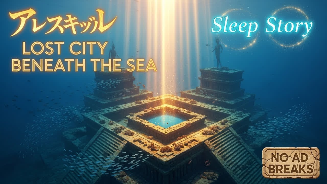 Whispered Tales Of The Ancient Underwater Ruins of Yonaguni Monument - Cozy Relaxing Ambience