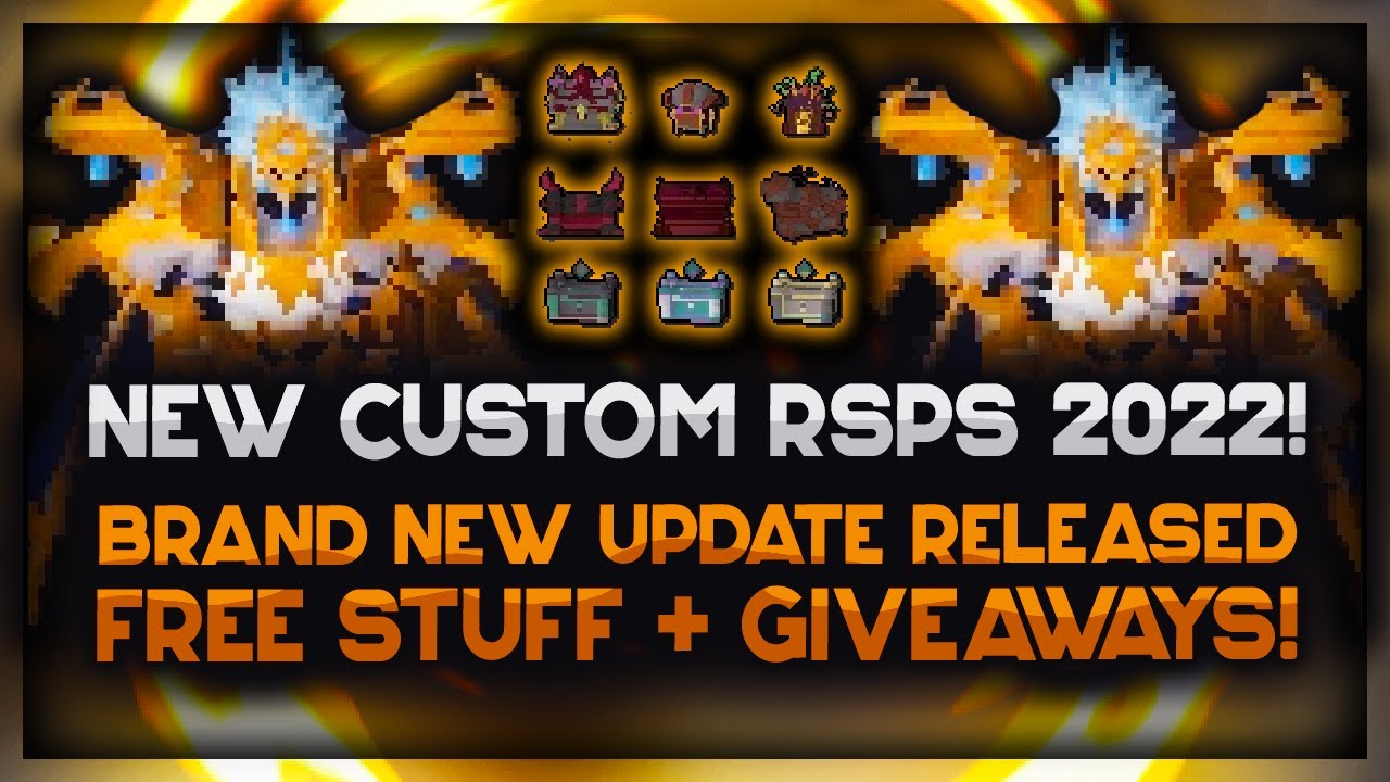 THIS CUSTOM RSPS HAS RELEASED MASS ADVERTISEMENTS?! | 100+ SOON (FREE STUFF + GIVEAWAYS) - Forgotten