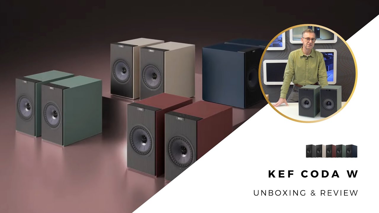 KEF Coda W - Unboxing & Review