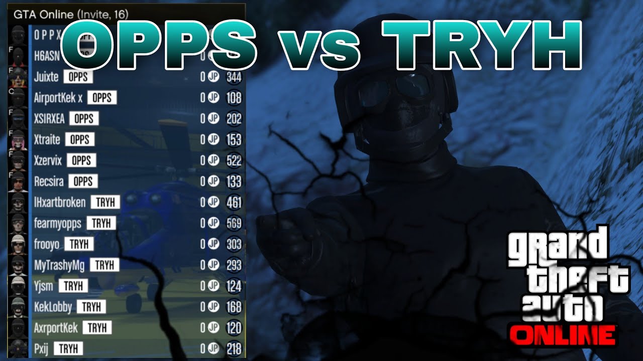 OPPS vs TRYH (Crew war) 