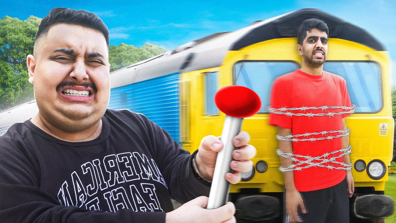 حاولنا نحل مشكلة القطار التحدي الاصعب على الاطلاق 1# 😰