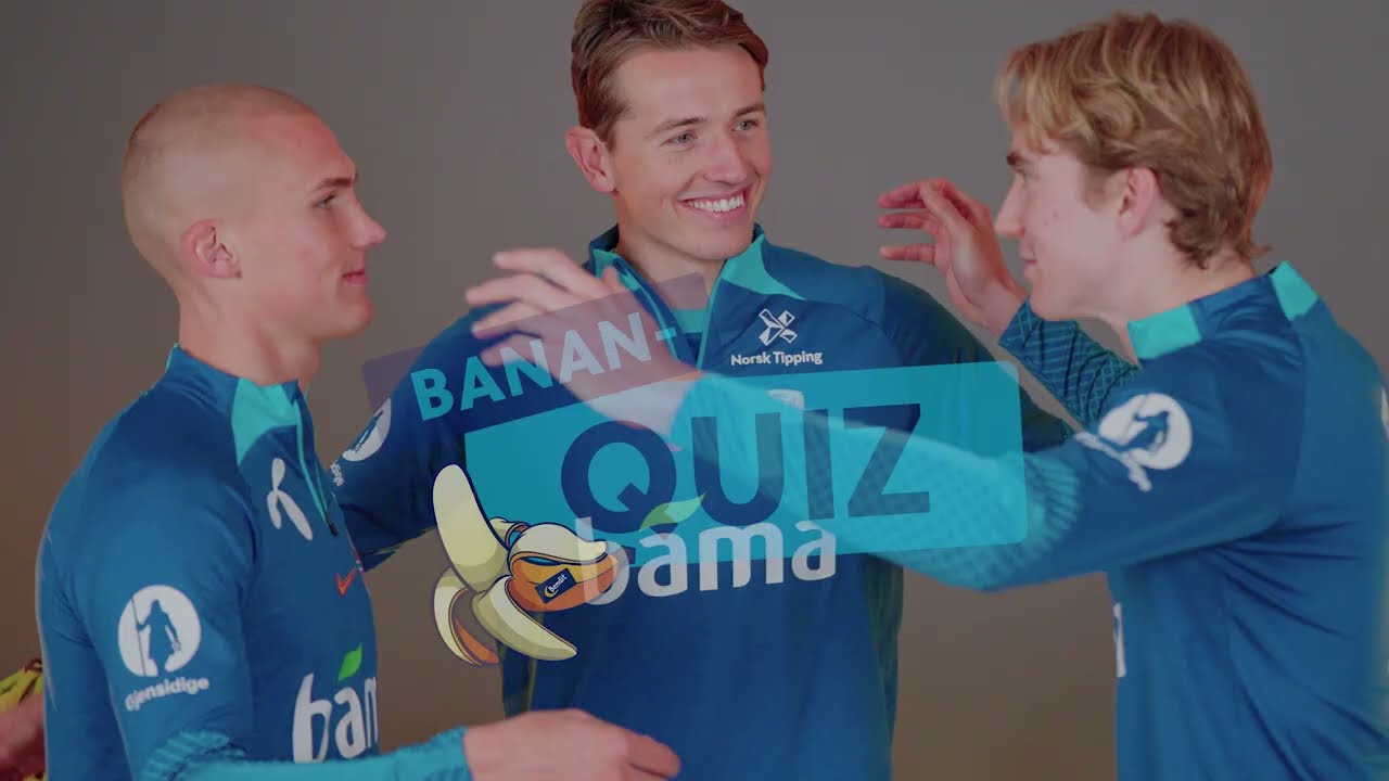 Hvem briljerer i bananquizen? Thorstvedt, Berge eller Østigård? 🍌