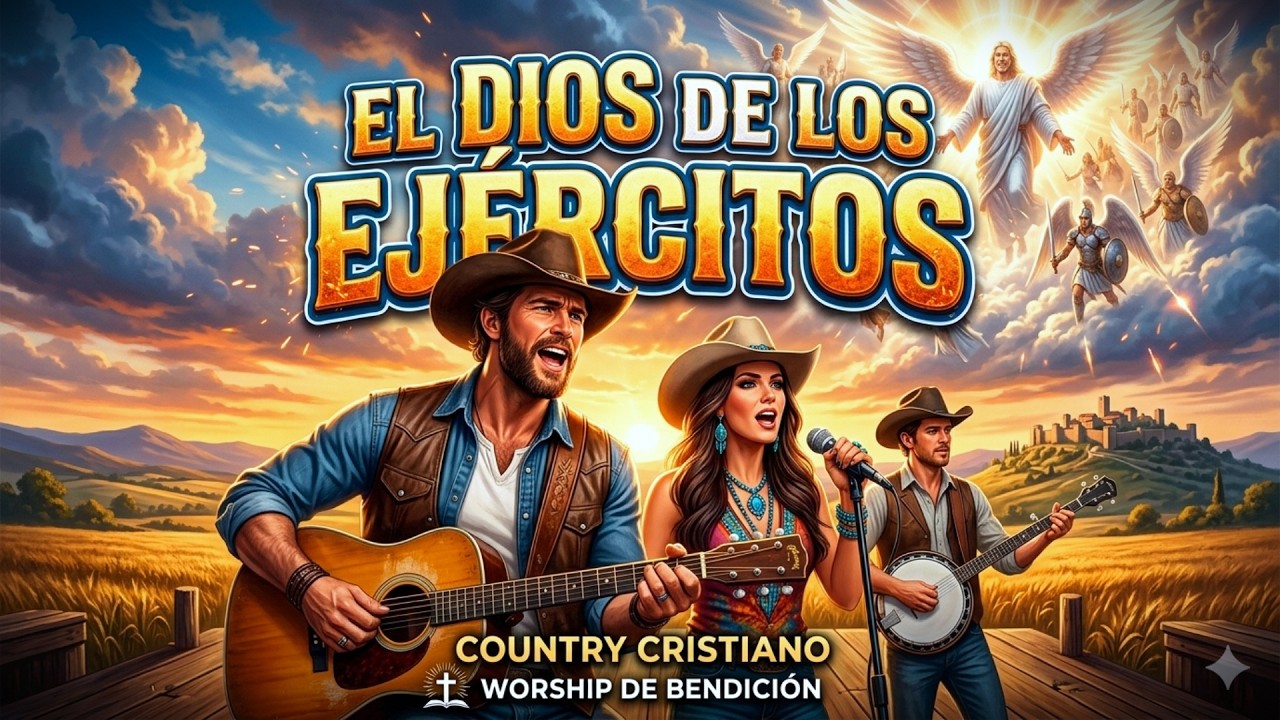 Dios de los Ejércitos 🙏 CANCION DE GOSPEL COUNTRY | Éxitos de la Música Country Cristiana 🙌