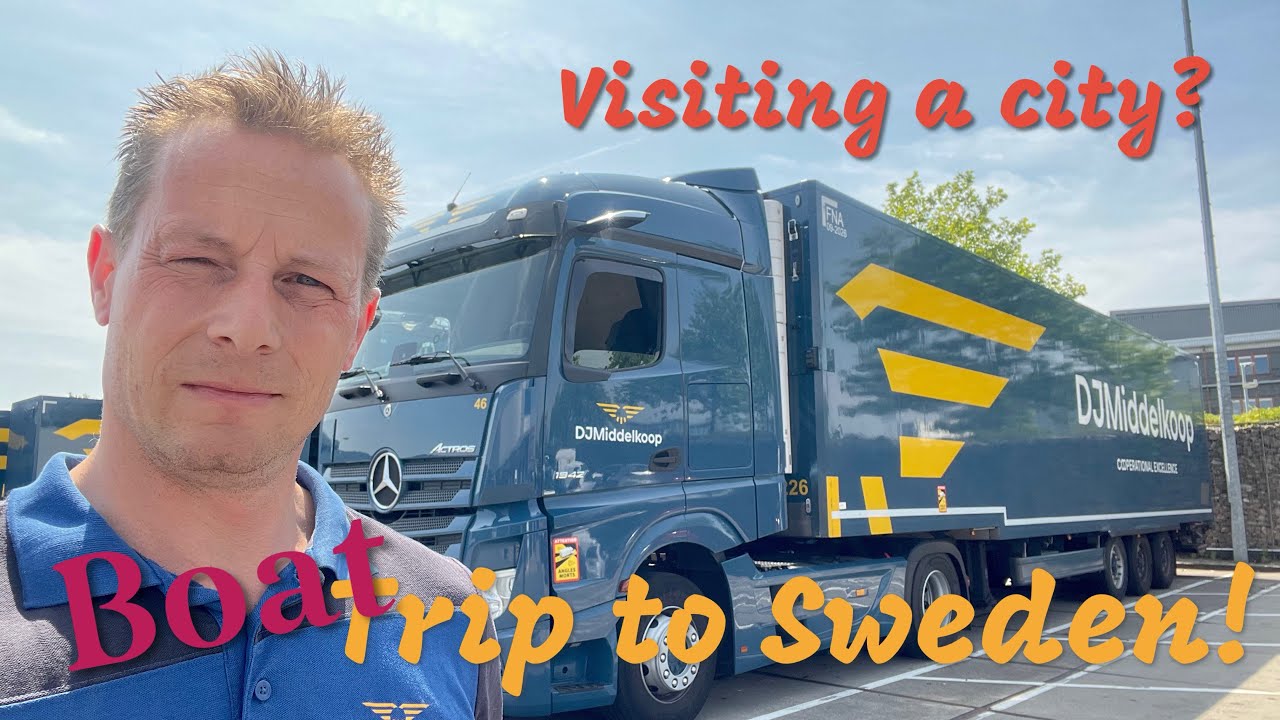 Trip to Sweden! Taking the ferry and øresundbridge, visiting a city?  A nice trip with DJ Middelkoop