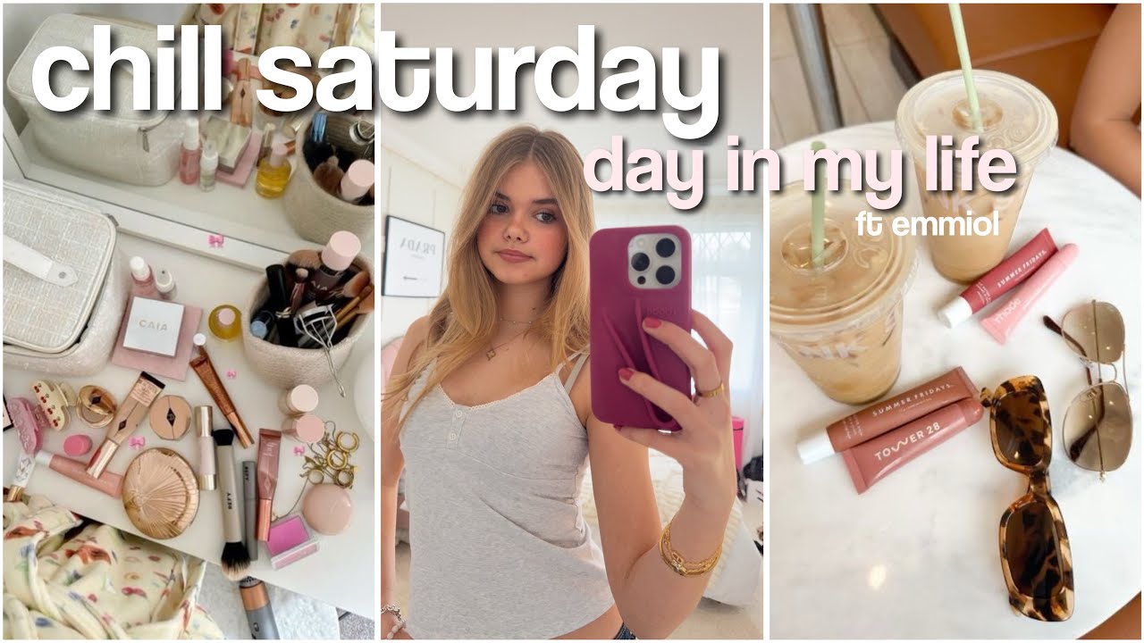 SPEND A CHILL SATURDAY WITH ME!! *ft emmiol 🎀🐆🛍️💋